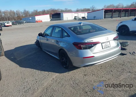 2026 Honda Civic Sport из США, поврежденный, VIN 2HGFE2F52TH531518